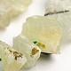 Nuggets préhnite naturelle brins de perles de pierres précieuses G-J332-E01-1