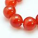 Natural Carnelian Beads Strands G-C076-10mm-2A-1