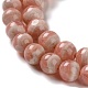 Chapelets de perles en rhodochrosite naturelle G-J369-03-6mm-A-6