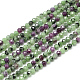 Natural Ruby in Zoisite Beads Strands G-S152-06-2mm-1
