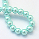Chapelets de perle en verre peint de cuisson X-HY-Q003-3mm-45-4