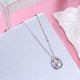 925 Sterling Silver Pendant Necklace NJEW-BB30305-5
