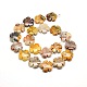 Natural Flower Rainbow Crazy Agate Beads Strands G-L241A-10B-2