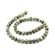 Chapelets de perles en jaspe de rhyolite naturelle X-G-F674-03A-8mm-2