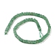 Verde naturale perline avventurina fili G-Q1008-B19-2
