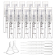 SUPERFINDINGS 38pcs 3ml Mini Clear Spray Bottles with Funnels Empty Portable Glass Spray Bottles Perfume Empty Sample Bottle for Perfume Travel MRMJ-FH0001-05A-1
