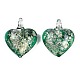 Подвески lampwork FOIL-K003-02B-1