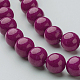 Natural Mashan Jade Round Beads Strands X-G-D263-8mm-XS12-2
