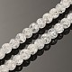 Synthetic Crackle Quartz Round Beads Strands X-G-O030-8mm-17-2