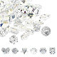 Chgcraft 60pcs 6 cuentas de cristal austriaco de imitación de estilo GLAA-CA0001-16-1