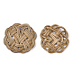 Handmade Reed Cane/Rattan Woven Beads X-WOVE-Q077-08-2
