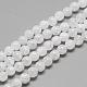 Chapelets de perles de cristal en quartz craquelées naturelles G-R439-26-8mm-1