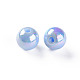 Perles acryliques opaques MACR-S370-D10mm-SS2113-2