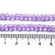 Spray Painted Crackle Glass Beads Strands CCG-Q002-4mm-04-3
