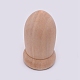 Boutons de tiroir en bois en forme de champignon WOOD-WH0103-76-1