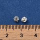 Perles d'espacement creuses en laiton KK-P249-03A-S-3