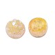 Electroplate Natural Druzy Crystal Cabochons G-L047-12mm-16-1