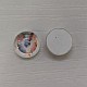 Cabochons di vetro&nbsp;GLAA-WH0025-31A-04-1