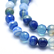 Natural Agate Beads G-J371-01-8mm-3