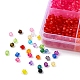 5760pcs 24 couleurs perles acryliques transparentes TACR-YW0001-62-3