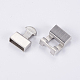 304 Stainless Steel Snap Lock Clasps STAS-G163-04P-3