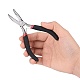 Carbon Steel Bent Nose Jewelry Plier for Jewelry Making Supplies P021Y-6
