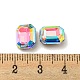 Cabochons de strass en verre&nbsp;RGLA-M017-I02-202ST-3