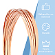 BENECREAT 39 Ft Flat Copper Wire CWIR-WH0007-09A-4