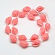 Synthetic Gemstone Coral Beads Strands CORA-L028-06-2