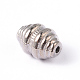 Bicone Alloy Beads PALLOY-ZN4419-P-RS-1