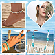 Sunnyclue 100 pièces 5 styles kits de perles de bricolage DIY-SC0022-87-5