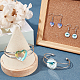 SUPERFINDINGS DIY Heart Bangle & Earring Making Finding Kit FIND-FH0003-47-2