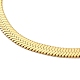 Placage ionique (ip) 304 bracelet chaîne à chevrons en acier inoxydable pour hommes femmes BJEW-E058-01C-G-2