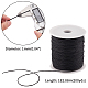 PandaHall 200 Yards 1mm Waxed Cotton Cord Thread Beading String for Bracelet Necklace Jewelry Making and Macrame Supplies YC-PH0002-27-1.0-332A-2