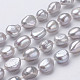 Collares de abalorios de perlas naturales NJEW-P149-01A-01-2