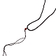Boucles de cordon de pendentif en nylon NWIR-WH0012-02B-2