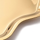 ステンレススチール製ジュエリープレート 430 枚  指輪収納トレー  ネックレス  ピアス  ゴールドカラー  リップ  110x243x9mm DJEW-C014-01B-G-3