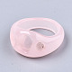 樹脂フィンガー指輪  模造ゼリー  ピンク  usサイズ7（17.3mm） X-RJEW-N033-008-C02-3