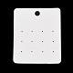 Schede display per orecchini di carta rettangolare AJEW-A052-04-3