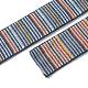 Polyester Stripe Ribbons SRIB-XCP0001-20B-2