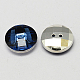 Taiwan Acrylic Rhinestone Buttons BUTT-F022-11.5mm-17-2