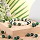 100pcs 8mm perles rondes de jade africain naturel DIY-LS0002-46-6
