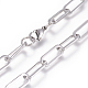 304 Stainless Steel Chain Bracelets BJEW-L160-001P-2