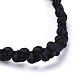 Bracelets de corde tressée de fil de nylon BJEW-JB04339-01-2