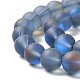 Synthetische Mondstein Perlen Stränge G-E573-01C-29-3