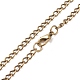 Valentines geschenke gemischt Legierung flach rund Halskette Taschenuhr WACH-N012-M-6