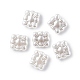 Perles d'imitation perles en plastique ABS OACR-P007-67-2