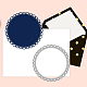 Benecreat 3 stili fustelle per il taglio del telaio degli elementi circolari DIY-WH0309-865-5