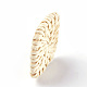 Handmade Reed Cane/Rattan Woven Beads WOVE-X0001-03-3
