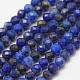 Chapelets de perles en lapis-lazuli naturel G-K182-2mm-04-1